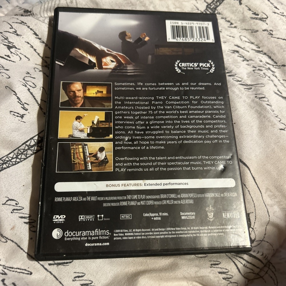 They Came to Play (DVD, 2008) - Picture 3 of 3